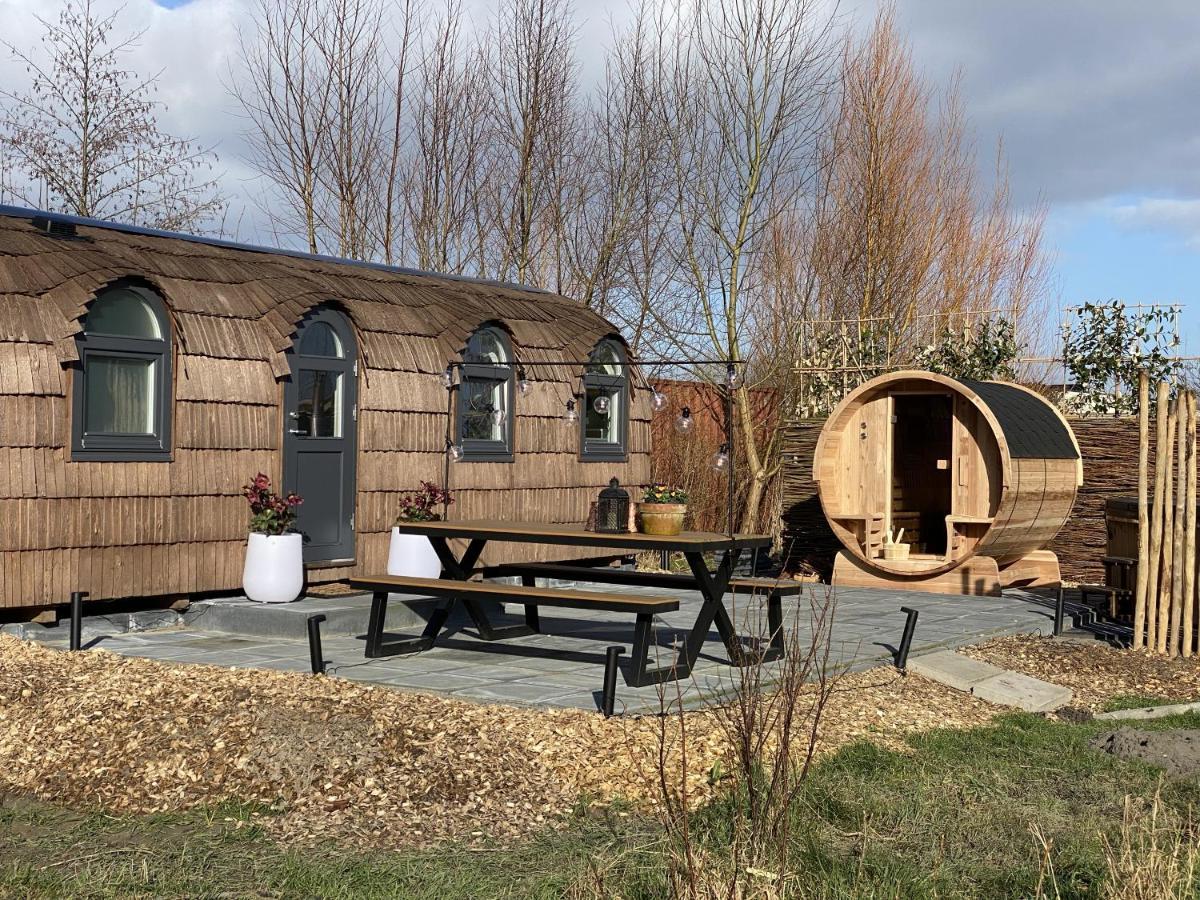 Bed & Wellness Klein Knorrestein With Private Hottub And Sauna And Tandembike Rental Included In Price Almere Exterior foto