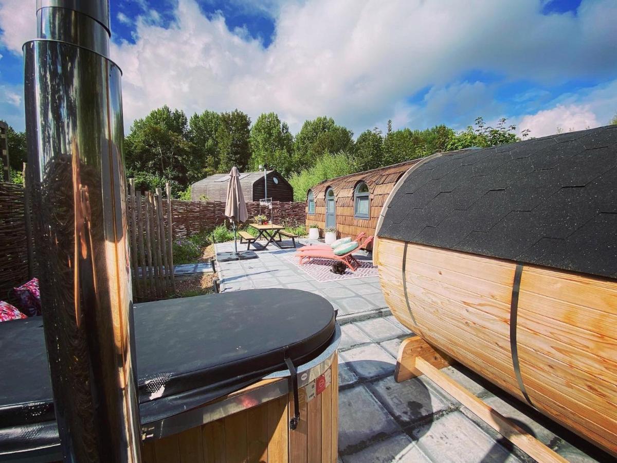 Bed & Wellness Klein Knorrestein With Private Hottub And Sauna And Tandembike Rental Included In Price Almere Exterior foto