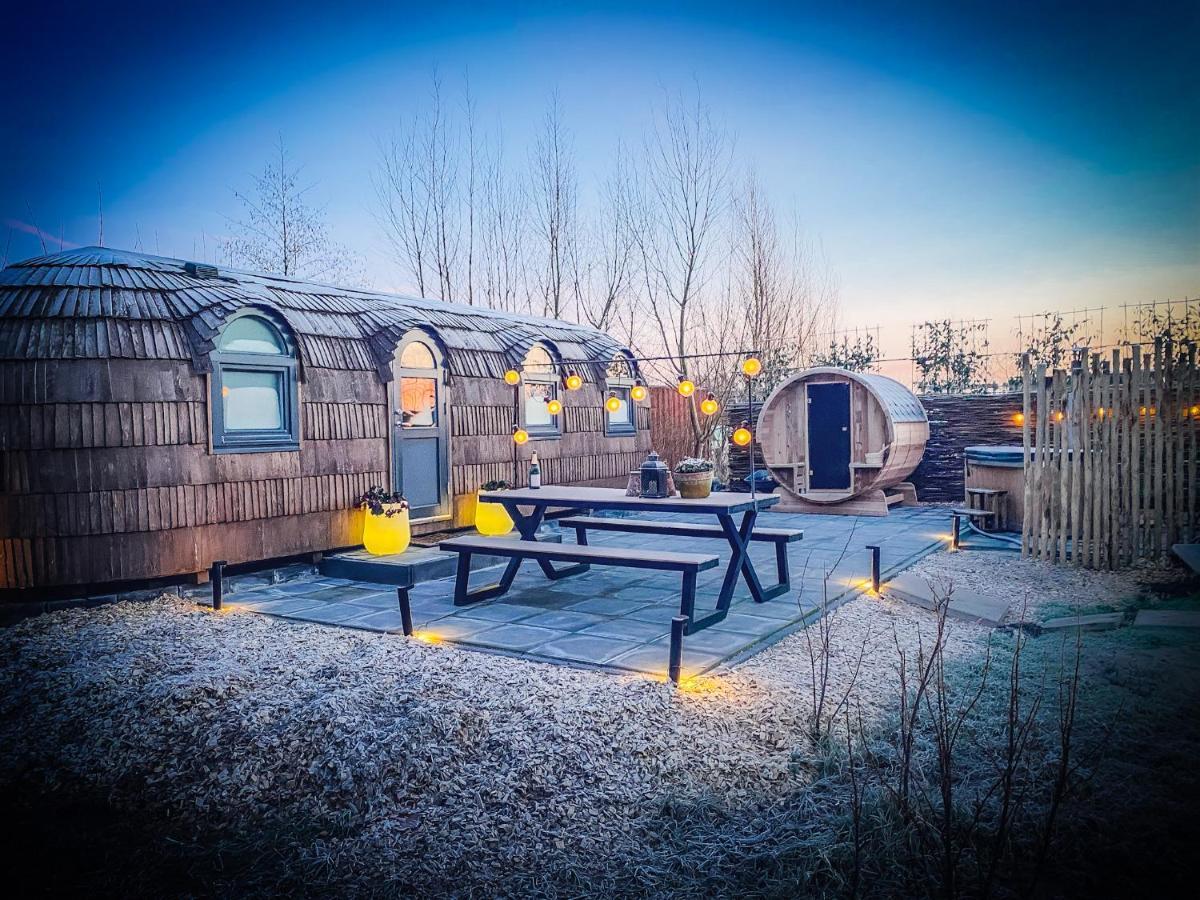 Bed & Wellness Klein Knorrestein With Private Hottub And Sauna And Tandembike Rental Included In Price Almere Exterior foto