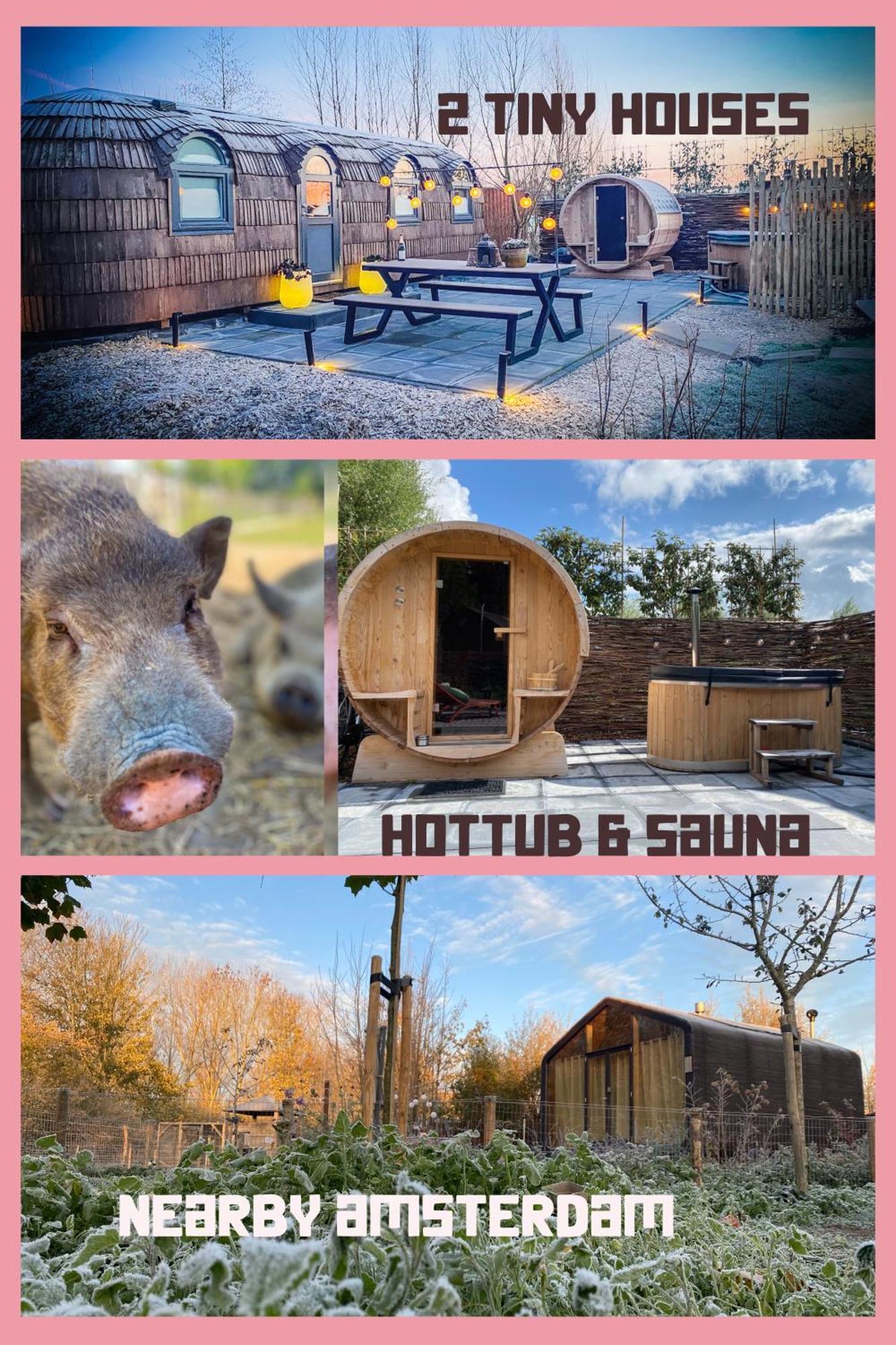Bed & Wellness Klein Knorrestein With Private Hottub And Sauna And Tandembike Rental Included In Price Almere Exterior foto