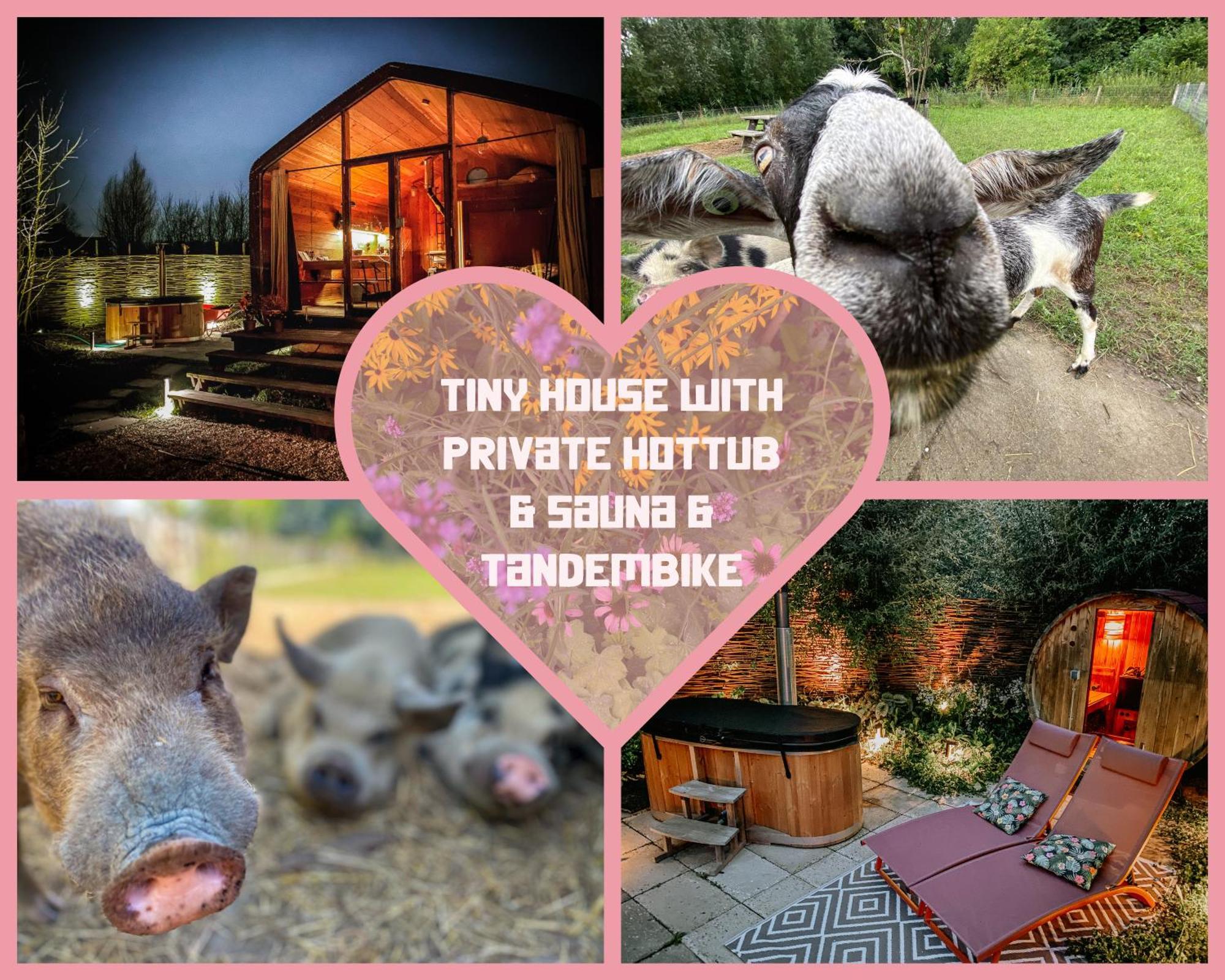 Bed & Wellness Klein Knorrestein With Private Hottub And Sauna And Tandembike Rental Included In Price Almere Exterior foto